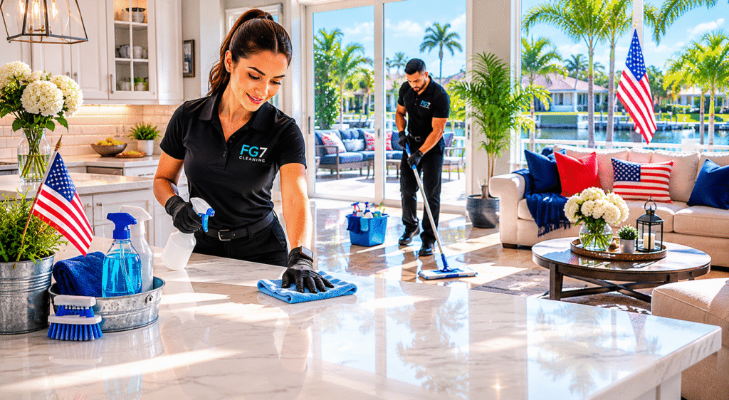 Professional cleaning service Tampa Bay Memorial Day weekend