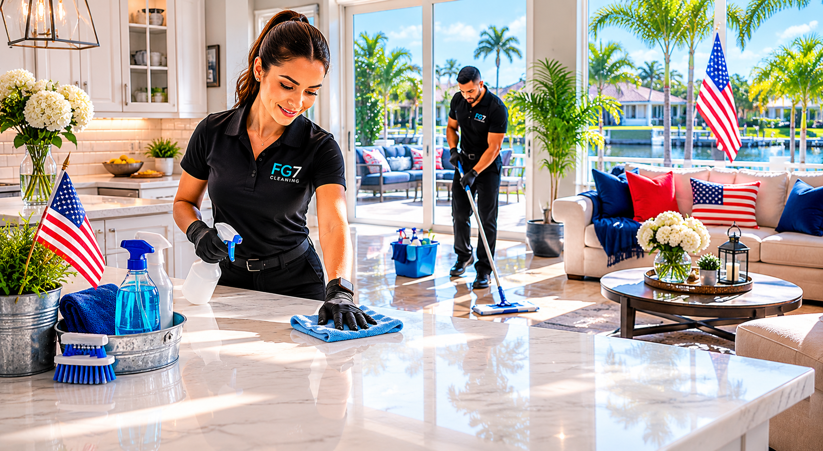 Professional cleaning service Tampa Bay Memorial Day weekend