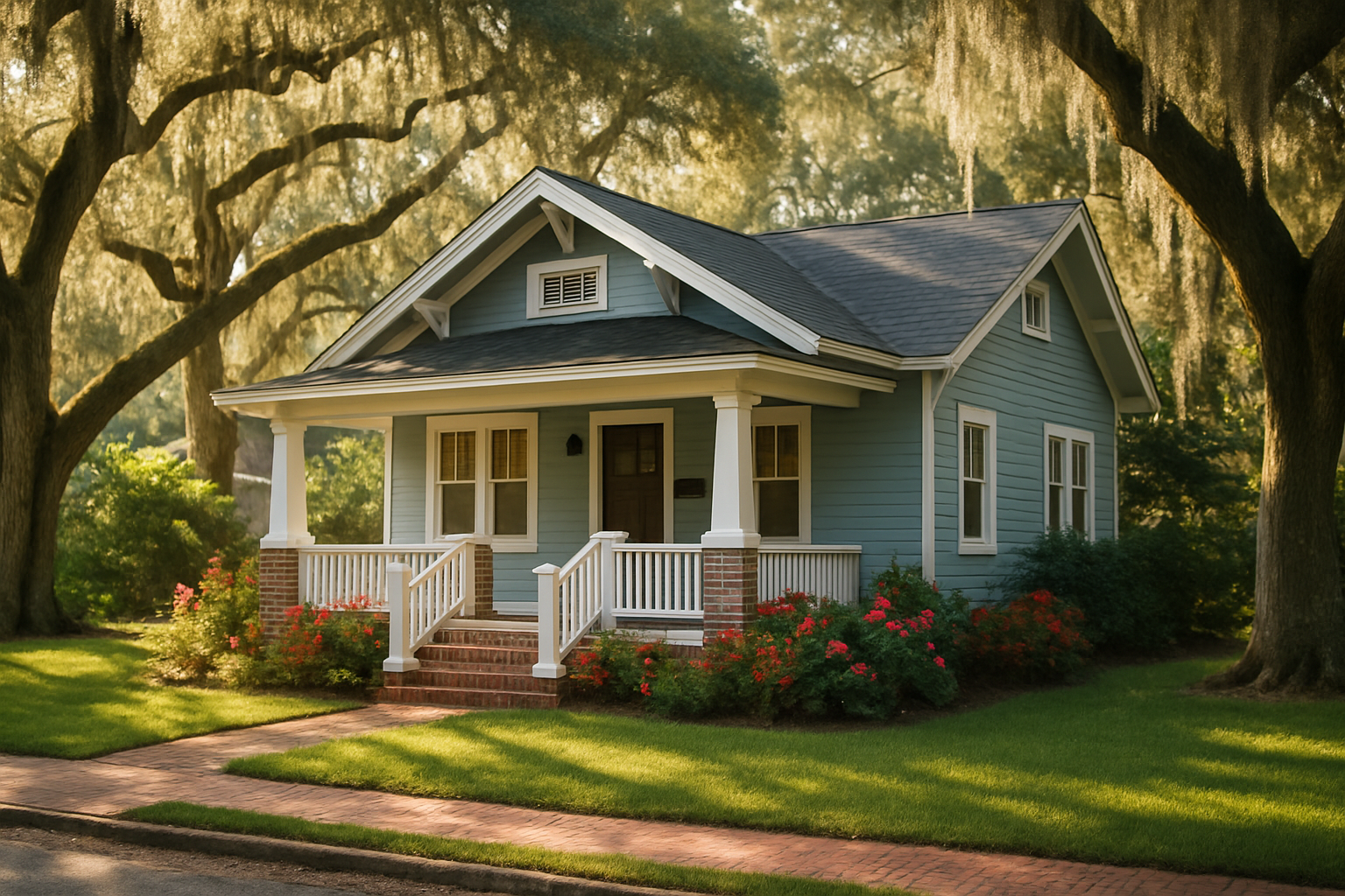 Historic Hyde Park Tampa bungalow under oak trees — professional cleaning service South Tampa by FG7 Cleaning