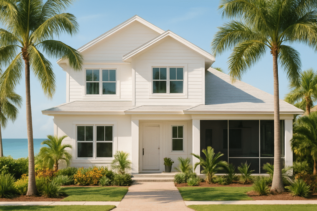 Beautiful Clearwater Beach coastal home with Gulf view — professional cleaning service Clearwater FL by FG7 Cleaning Tampa Bay