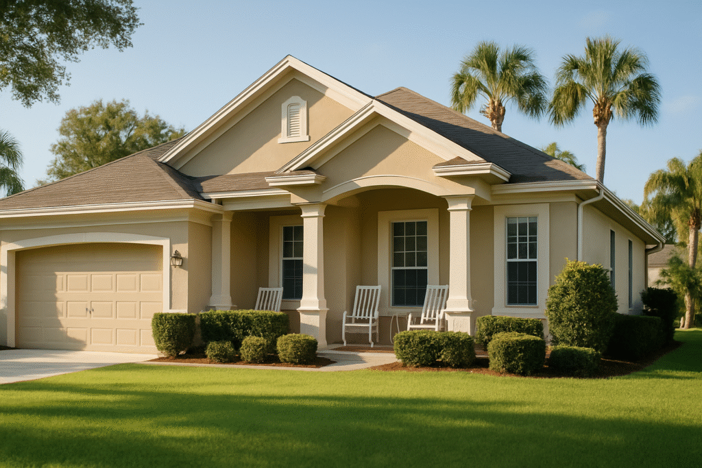 A welcoming suburban family home in Brandon, Florida — the kind FG7 Cleaning's cleaning service Brandon FL team proudly serves