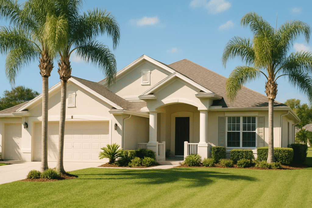Clean and welcoming suburban family home in Brandon FL representing an affordable cleaning service Brandon FL homeowners trust